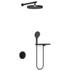 Душевая система Vincea Inspire VVSFW-3I22MT2RMB черный матовый