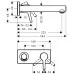 Смеситель для умывальника Hansgrohe Hansgrohe Talis S 72111000 хром