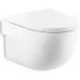 Унитаз Roca Meridian-N Compacto Rimless Slim 346244000 + 8012B2002 с пневмокрышкой