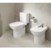 Унитаз Roca Debba 35,5x65,5 сиденье Duroplast, микролифт