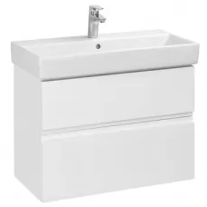 Тумба Roca Oleta 80 см 857640806 + 3274C500Y (белый глянец) 