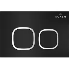 Кнопка смыва Roxen Santi 410280B черная