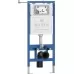 Унитаз с инсталляцией Roxen StounFix Dual Fresh 968049 клавиша Caspia 410280GB + Roxen Antares 530185-01