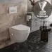 Унитаз Roxen Antares Bidet Tornado 530185-01XT 36,5x48,5 белый (подвесной)