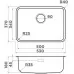 Кухонная мойка Omoikiri Omi 53-U/I ULTRA MINI-IN нержавеющая сталь