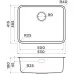 Кухонная мойка Omoikiri Omi 53-U/I ULTRA-IN нержавеющая сталь
