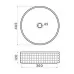 Раковина Omoikiri Akira BL Natceramic/черный 40.5х40.5 черный
