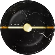 Раковина Omoikiri Hitomi-BL Natceramic/bl marble 41x41 мрамо..