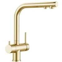 Смеситель для кухни под фильтр Blanco FONTAS II Satin GOLD