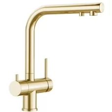 Смеситель для кухни под фильтр Blanco FONTAS II Satin GOLD
