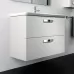 Тумба Roca THE GAP 80 белый глянец ZRU9302877