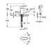 Смеситель с гигиенической лейкой Grohe BauEdge 23757000 хром