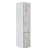 Шкаф-колонна Roca Ronda бетон/белый ZRU9303006 Шкаф-колонна Roca Ronda бетон/белый ZRU9303006