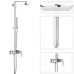 Душевая система Grohe Euphoria Cube 23147001 Хром