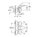 Смеситель для душа Grohe Eurostyle 23722003 хром