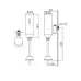 Кран для писсуара Ledeme LH506-1 хром