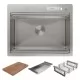 Кухонная мойка Roxen Stage 60 Satin