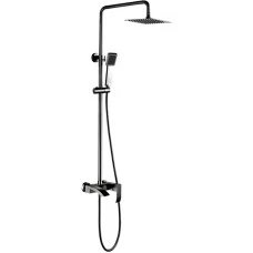 Душевая система Ledeme L72417D-1 оружейная сталь