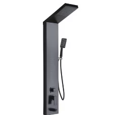 Душевая панель Frap F24005-6 черный