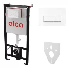 Инсталляция для унитаза AlcaPlast AM101/1120+M570+M91 с кноп..