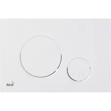 Кнопка смыва Alcaplast M676 белый-мат