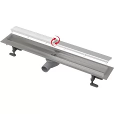 Душевой трап Alcaplast APZ13-DOUBLE9-850 с решеткой нержавею..
