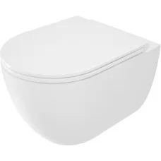 Унитаз Deante ROUND CGRD6ZPW безободковый 36,2x51,5 Duroplast (подвесной) белый