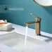Смеситель для умывальника Splenka S30.10.03 золотой сатин