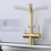 Смеситель для кухни под фильтр Splenka S70.61.03 золотой сатин