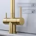 Смеситель для кухни под фильтр Splenka S70.61.03 золотой сатин