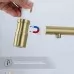 Смеситель для кухни под фильтр Splenka S70.63.03 белый/золотой сатин