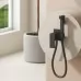 Смеситель с гигиенической лейкой Splenka S98.52.06 черный