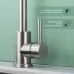Смеситель для кухни Splenka S201.40.05 нержавеющая сталь