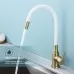 Смеситель для кухни Splenka S201.4408.03 белый/золотой сатин