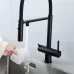 Смеситель для кухни под фильтр Gappo G4397-86 черный