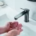 Смеситель для умывальника Shevanik S6201T оружейная сталь