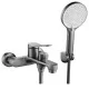 Смеситель для ванны Shevanik S6202T оружейная сталь