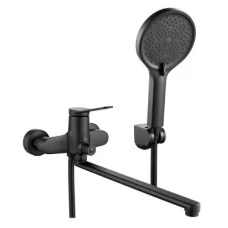 Смеситель для ванны Shevanik S6222H черный