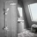 Душевая система Shevanik S8136F белый/хром