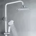 Душевая система Shevanik S9836F белый/хром