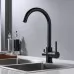 Смеситель для кухни под фильтр Shevanik S128H черный