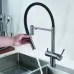 Смеситель для кухни под фильтр Shevanik S178T оружейная сталь