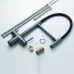 Смеситель для кухни под фильтр Shevanik S178T оружейная сталь