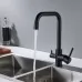 Смеситель для кухни под фильтр Shevanik S228H черный