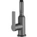 Смеситель для кухни Shevanik S843T-3 оружейная сталь