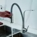 Смеситель для кухни Shevanik S943L-9 нержавеющая сталь