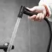 Смеситель с гигиенической лейкой Shevanik S107H черный
