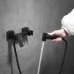 Смеситель с гигиенической лейкой Shevanik S137H черный