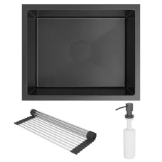 Кухонная мойка Roxen Uno 54 PVD Black