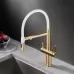 Смеситель для кухни под фильтр Rose R358G золотой сатин
